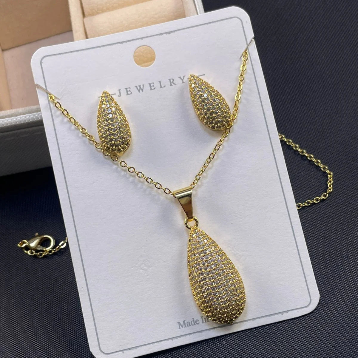 Zircon Locket Set – Each