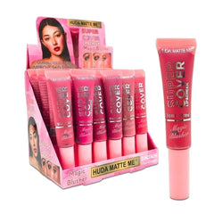 Huda Matte Liquid Lip & Cheek – 6 Pcs Multi-Use Beauty Set