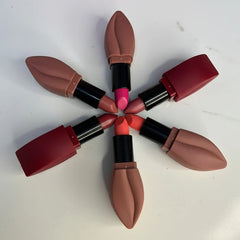 Sugar Lip-Shaped Matte Lipstick Set - 6pcs