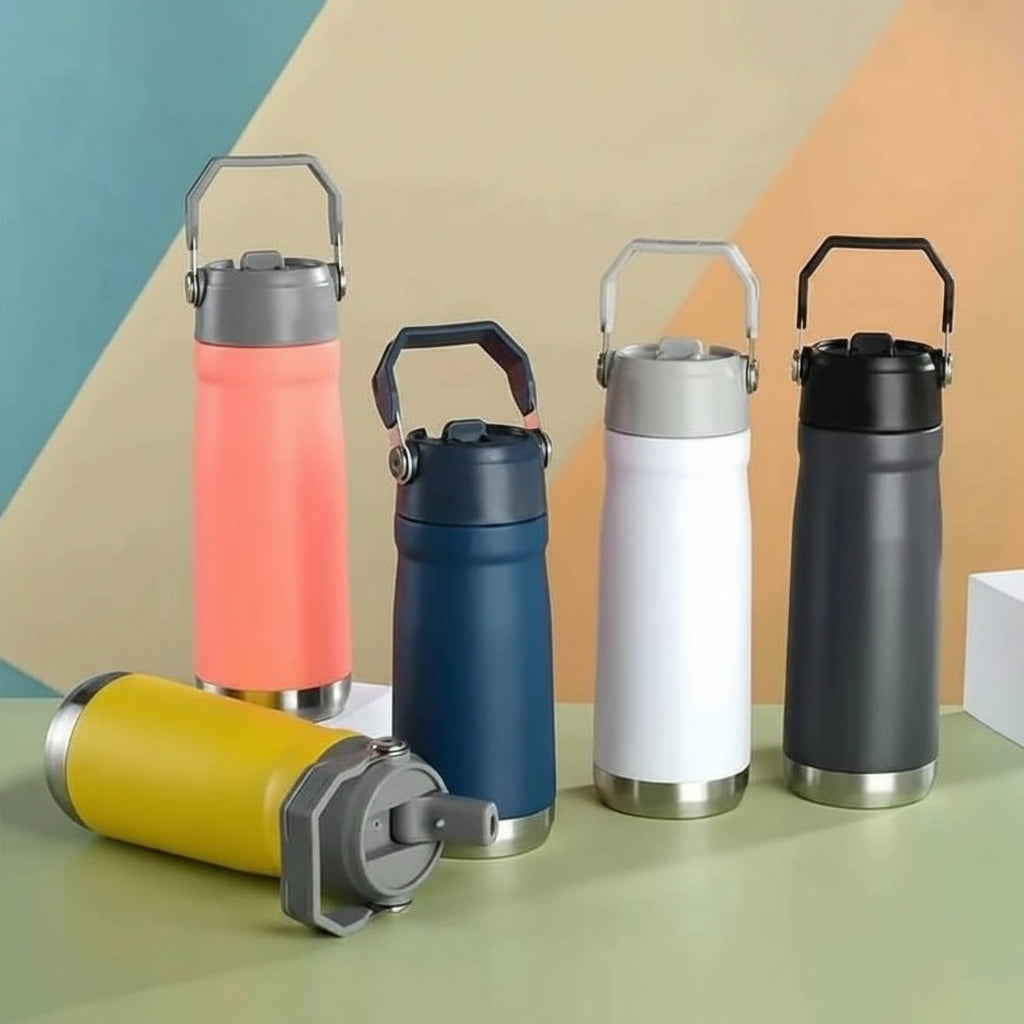 Portable Straw Cup Classic Series Stainless Steel