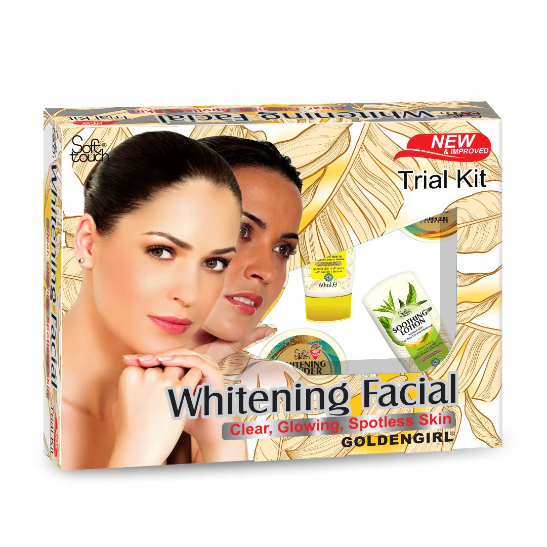 Soft Touch Whitening Facial Trial Kit 7 Items