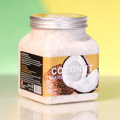 Wokali Coconut Face & Body Scrub -  350ml