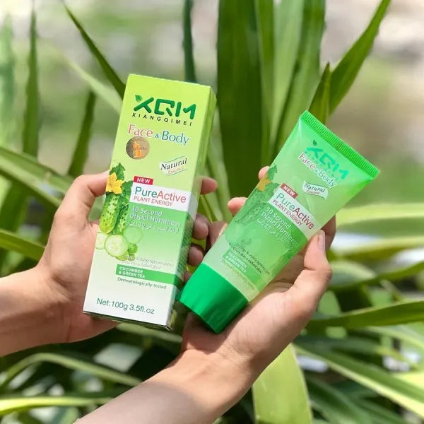 XQM Exfoliating Face and Body Scrub Gel – 100 g