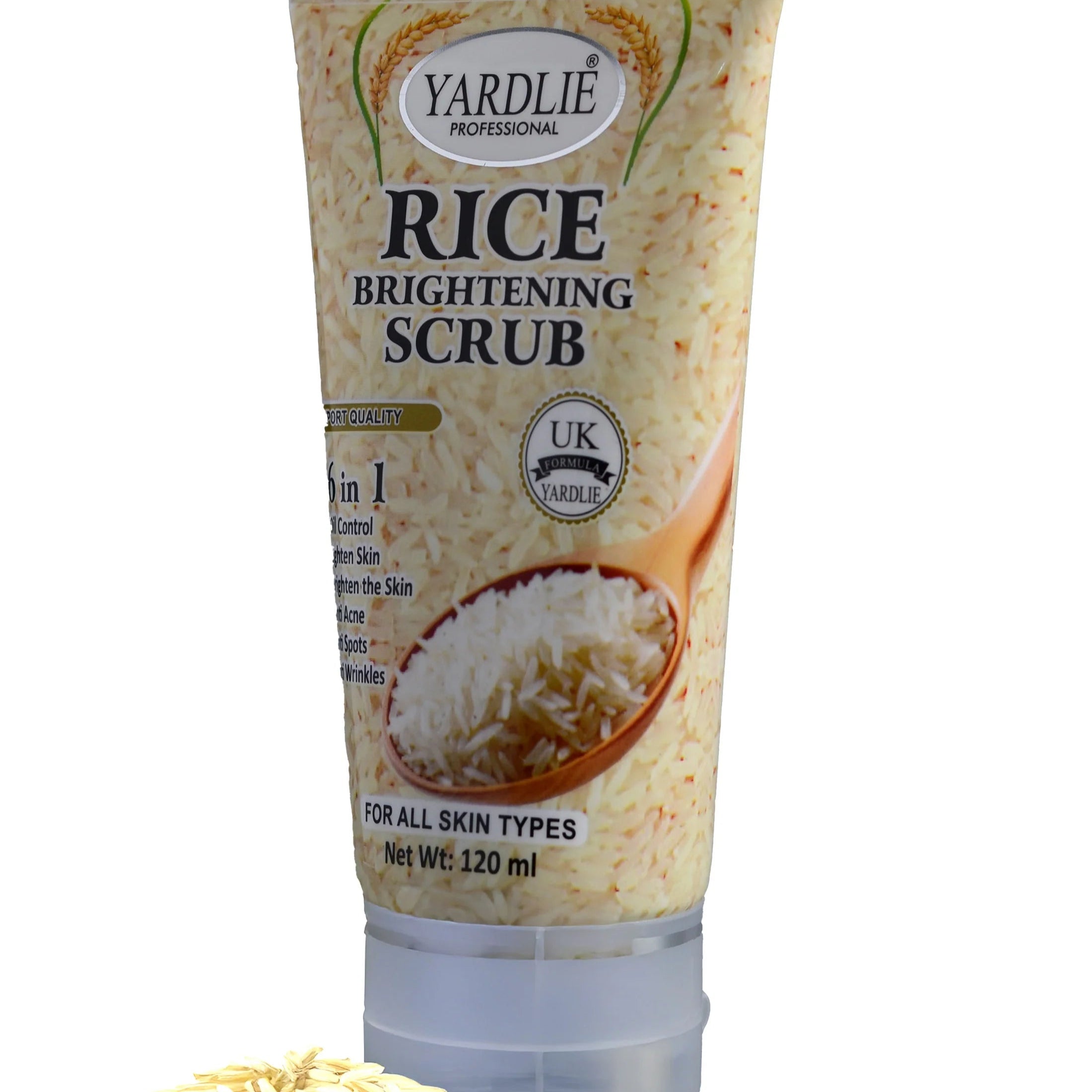 Yardlie Professional Rice Brightening Scrub - 120ml