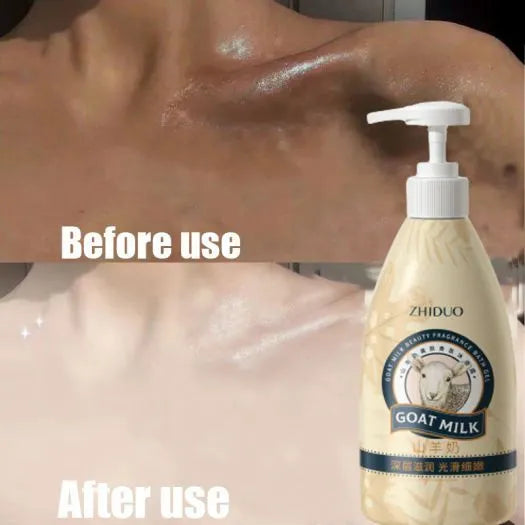 ZHIDUO Goat Milk Deep Moisture Body Wash - 500ml