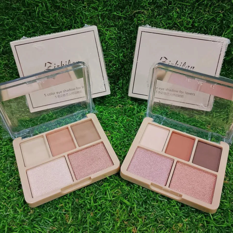 ZIZHILAN 5 Color Eyeshadow Palette