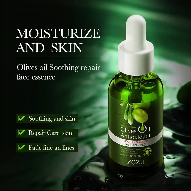 ZOZU Natural Olive Oil Soothing and Repairing Facial Serum 30ml
