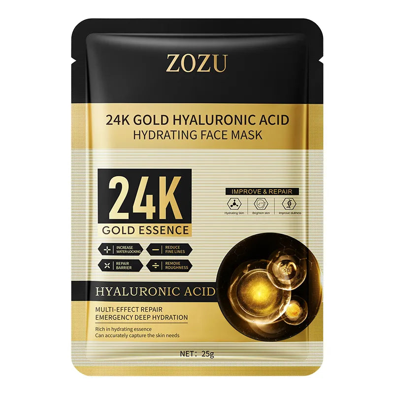 ZOZU 4 In 1 24K Hyaluronic Acid Moist Repair Anti Aging Skin Care Series