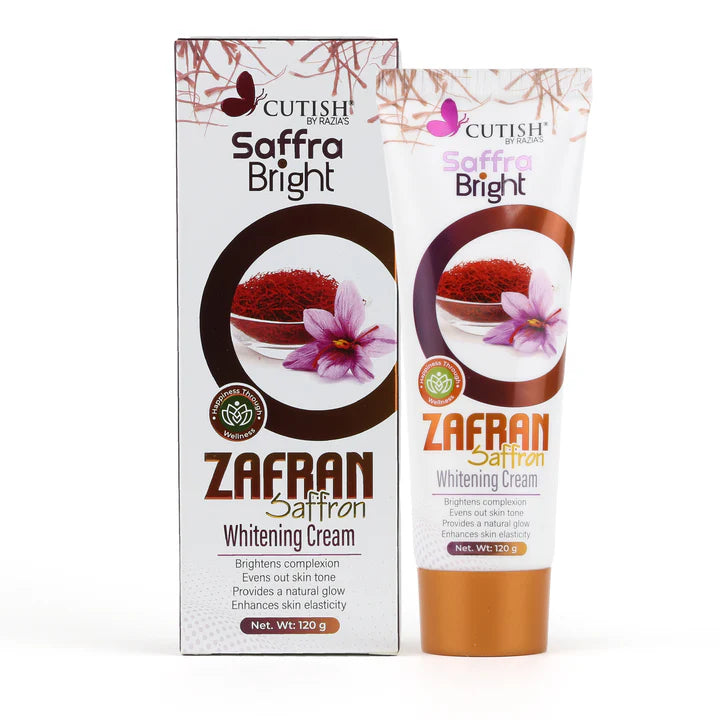 Cutish Zafran Instant Whitening Cream 120g