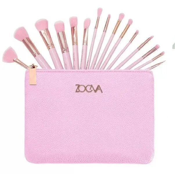 Zoeva 15 PCS Makeup Brushes Set with Bag