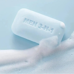 Kormesic Men’s 3-in-1 Cleansing Bar – Hand + Body + Face with Exfoliation Power