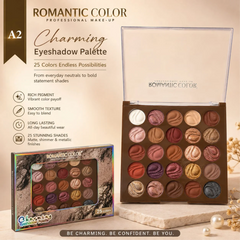 Romantic Color Charming 25-Color Eyeshadow Palette