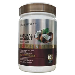 Sikouruolan Natural Coconut Hair Mask with Collagen Essence – 1000ml