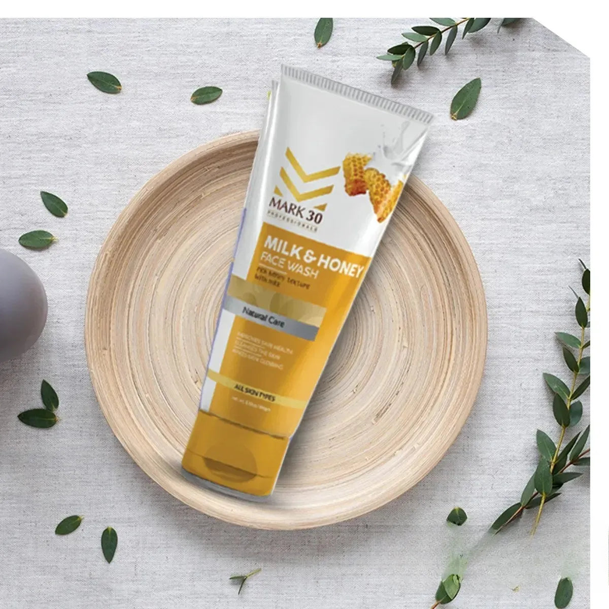 MARK-30 Milk & Honey Face Wash - Light and bright skin 100g