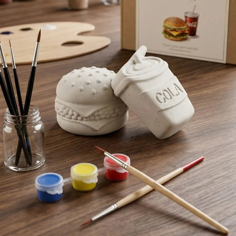 Fast Food Painting Kit - Random Design Each