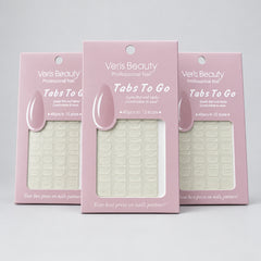 Verls Beauty Nail Tabs To Go Press On Adhesive Tabs - 48 Pcs