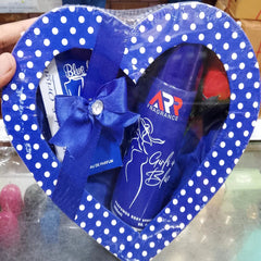 Heart Shape Gift Pack 2 Pcs Perfume 35ml + 200ml Body Spray Set