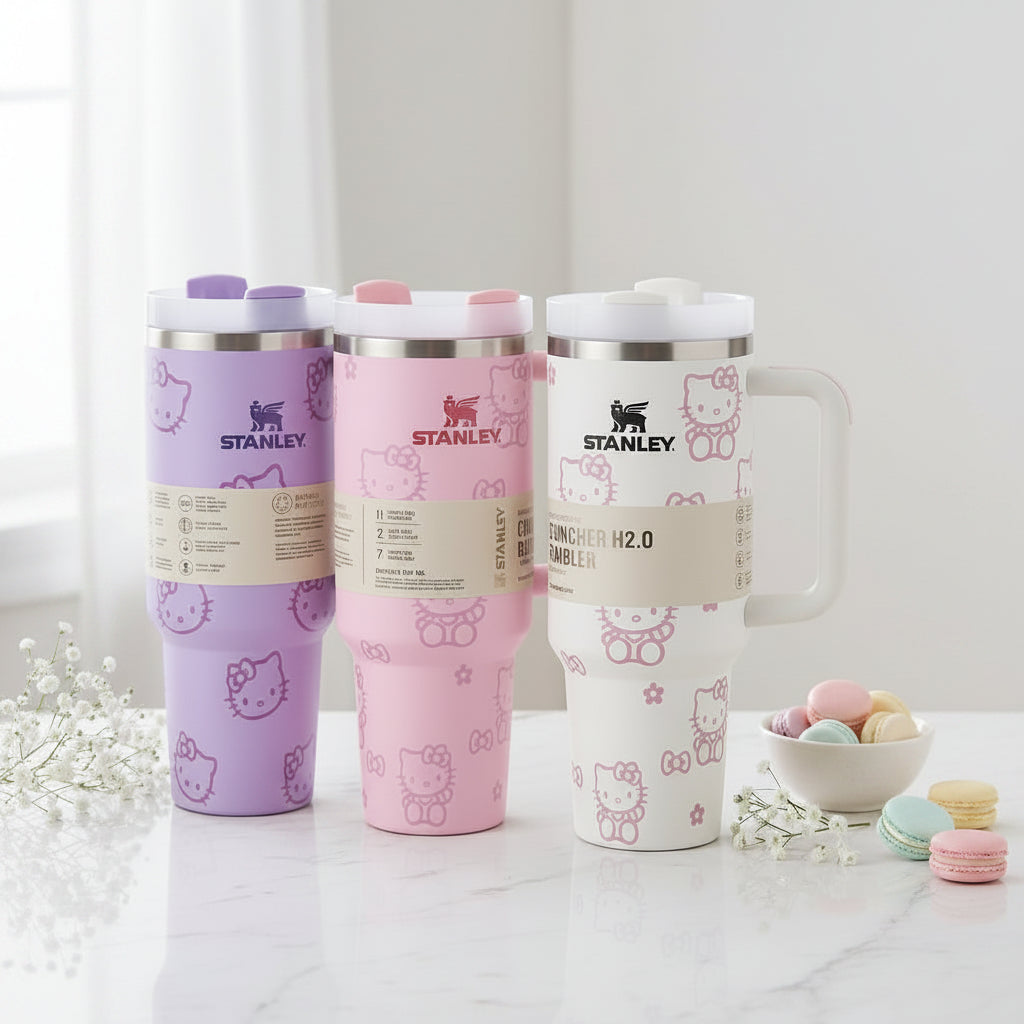 Stanley Hello Kitty Quencher Flowstate Tumbler
