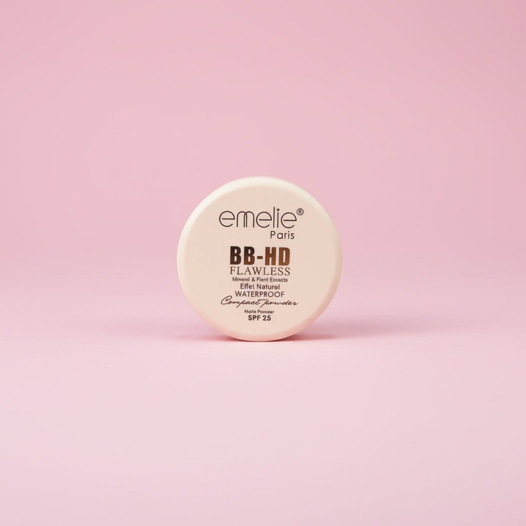 Emelie 2in1 BB HD Flawless Compact Powder