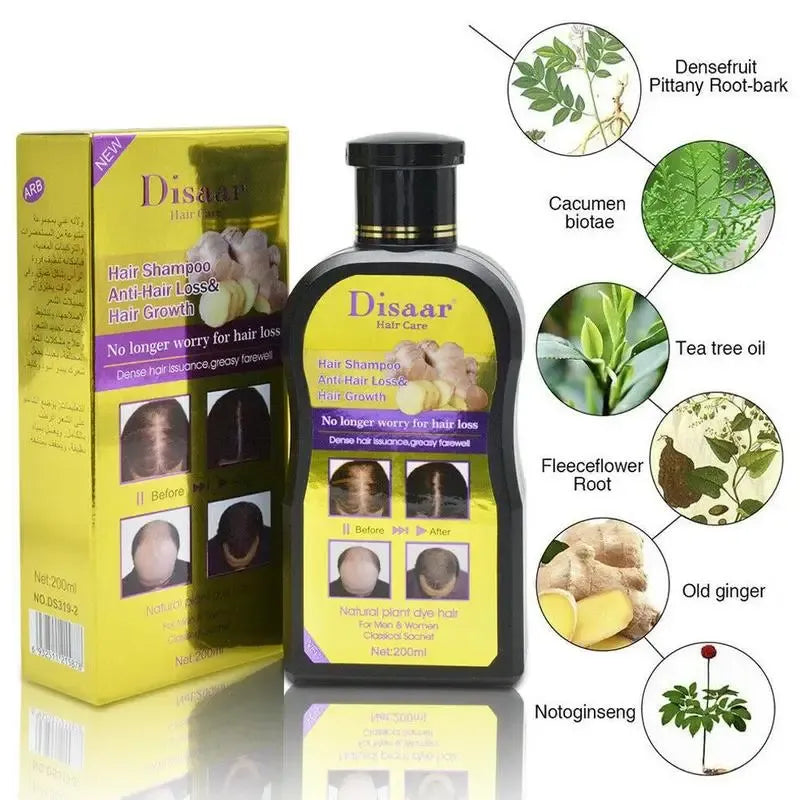 DISAAR Ginger Hair Shampoo Anti-Hair Loss – 200ml