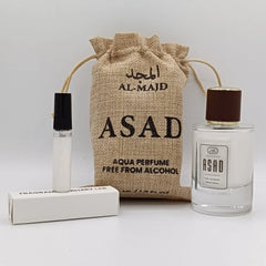 Al-Majd Non-Alcoholic Perfume - Asad Aqua 100ml