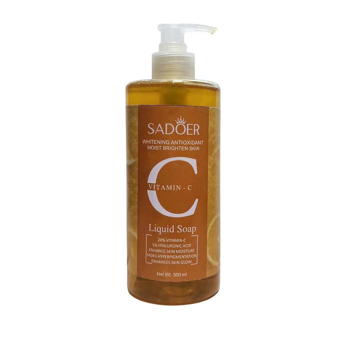 Sadoer Vitamin C Antioxidant Liquid Soap – 500ml