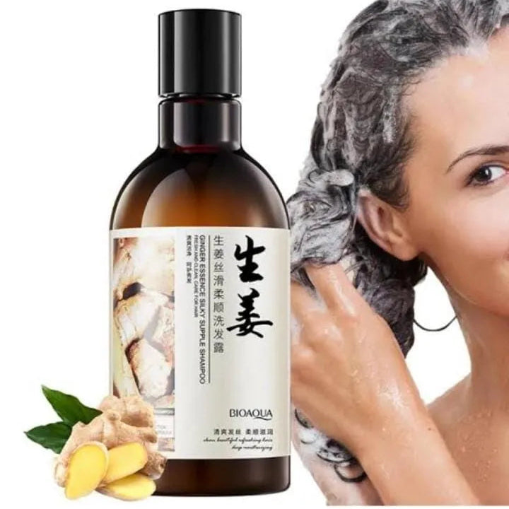 Bioaqua Ginger Essence Silky Supple Shampoo - 250ml