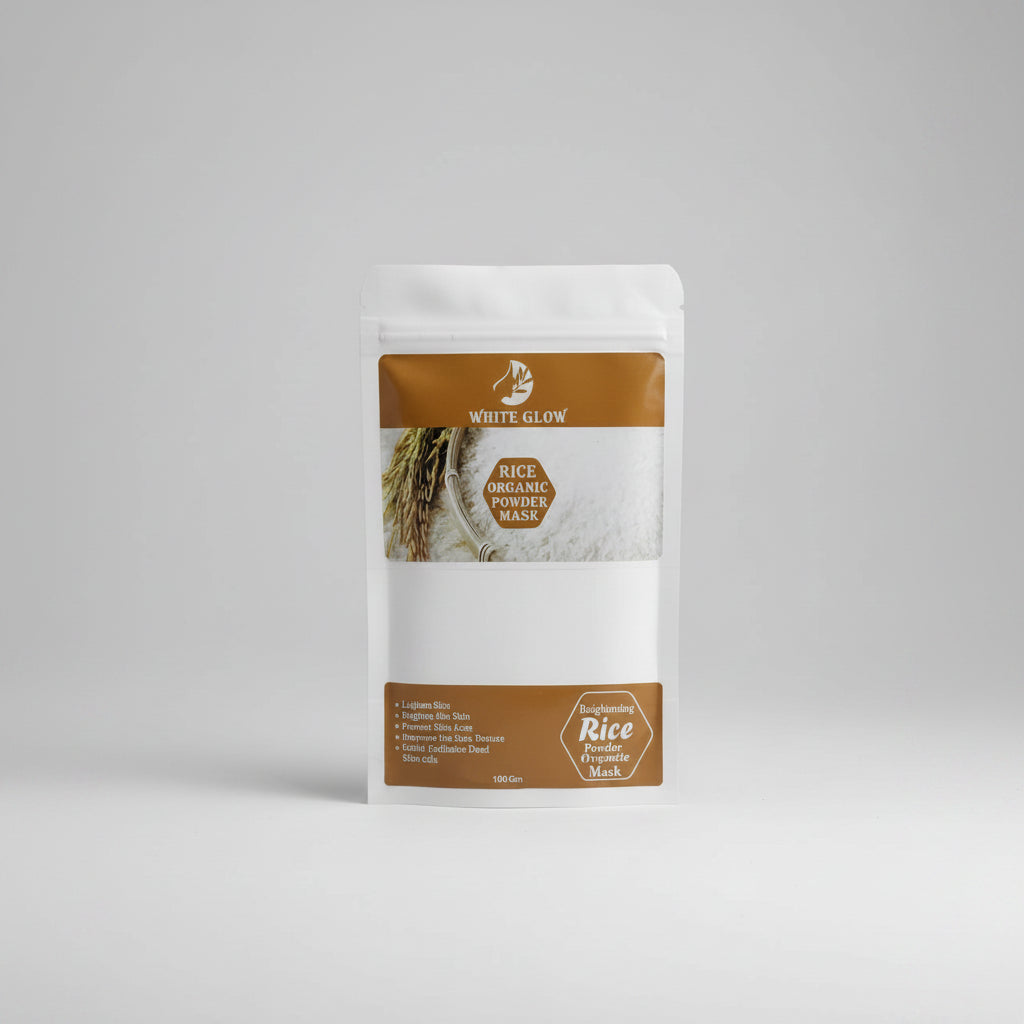 white glow rice powder mask - 100g