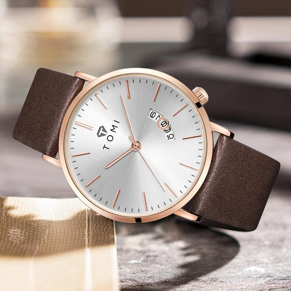 TOMI T-018 Classic Slim Watch
