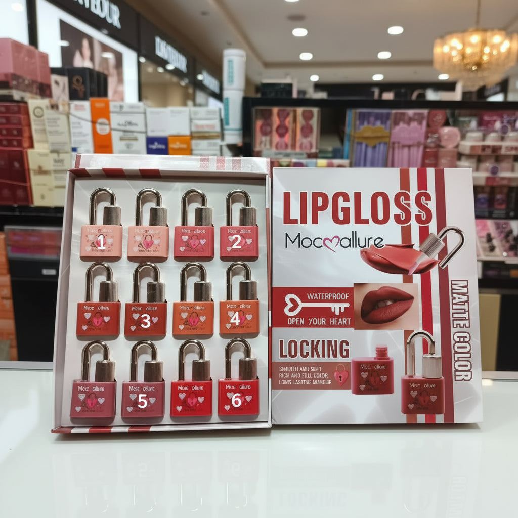 Mocallure Open Your Heart Waterproof Lock Gloss