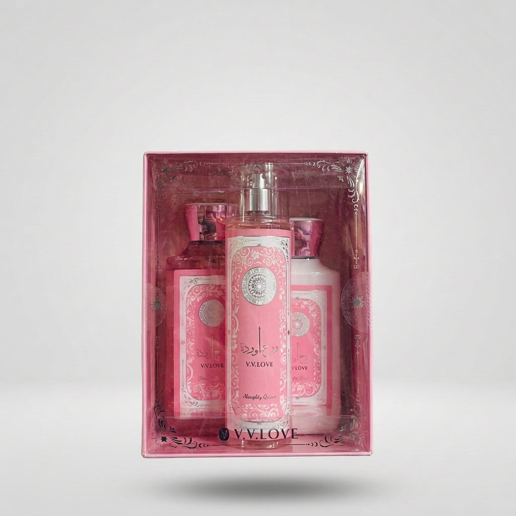 V.V. Love 3-in-1 Body Care Gift Set