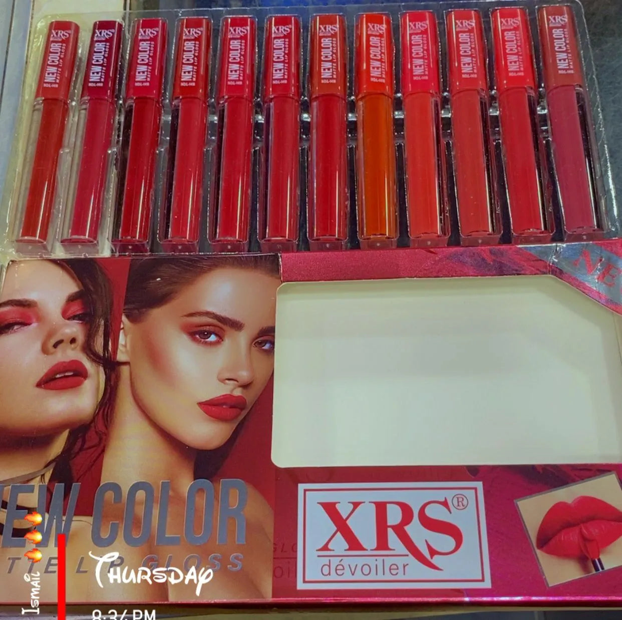 XRS New Color 12 Pcs Lipgloss
