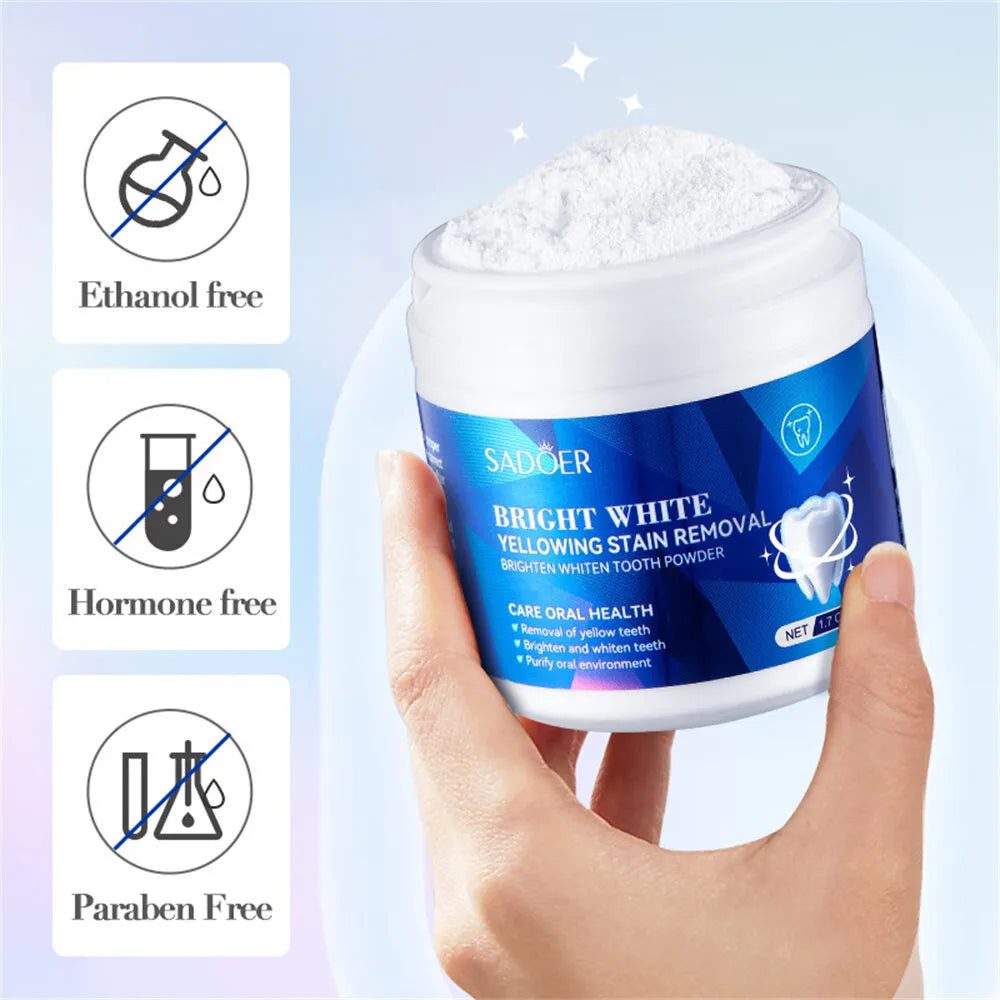 Sadoer Tooth Cleaning Powder For Oral Cavity Bright White