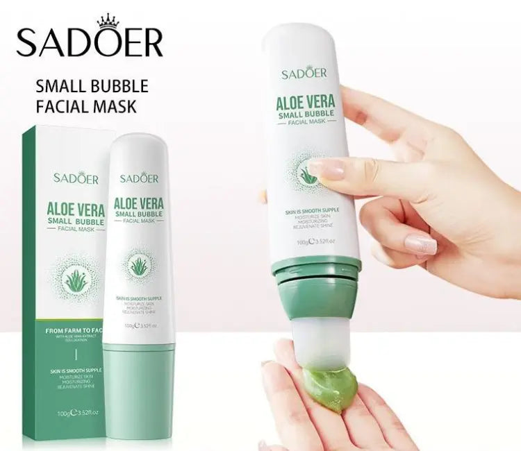 Sadoer Aloe Vera Bubble Mask Deep Cleansing & Blackheads Remover Face Mask