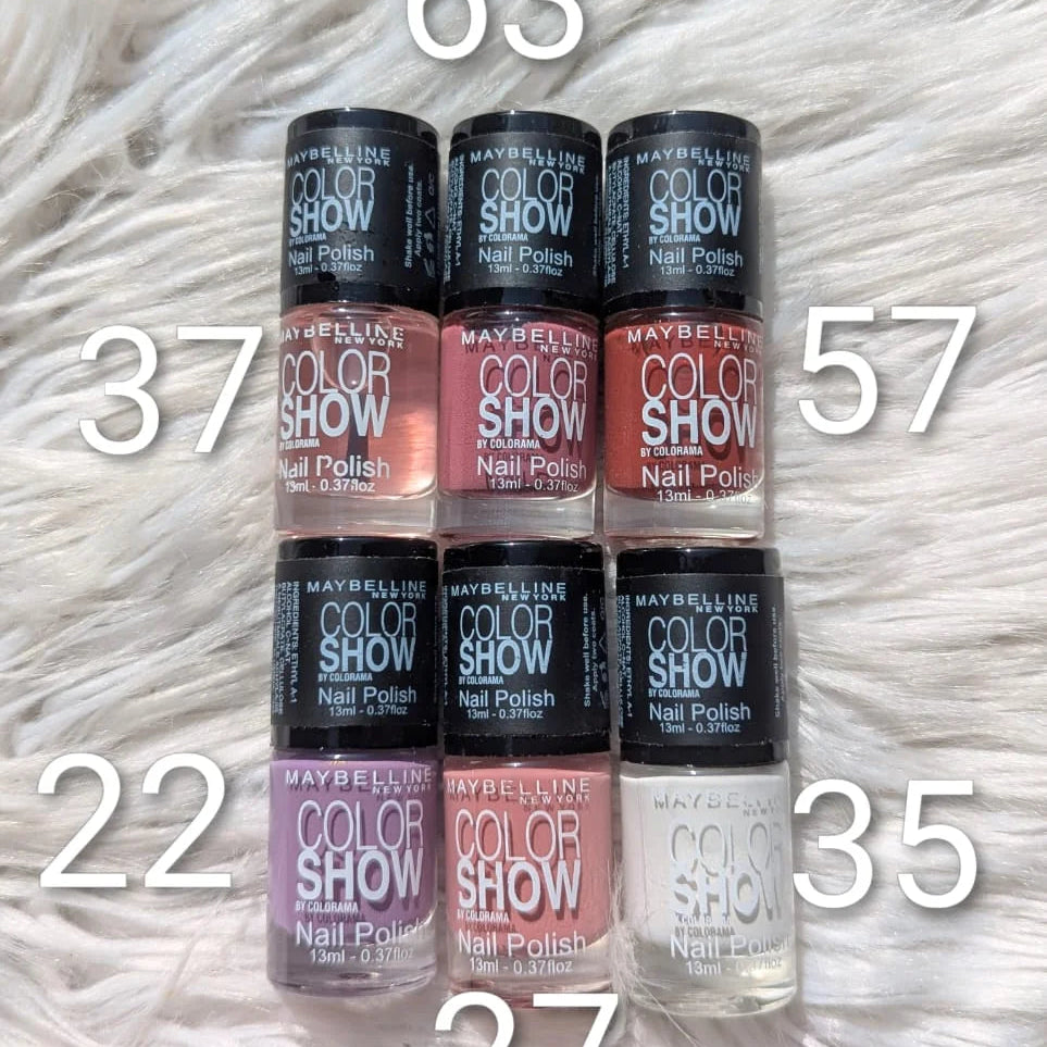 Maybelline Permanent Nail Paint