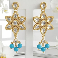 Kundan Mena Earing Stud's