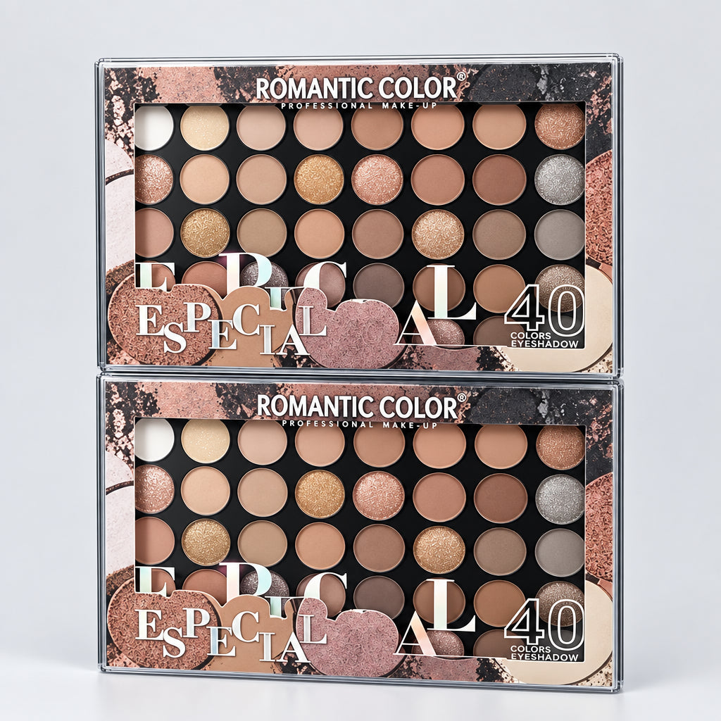 Romantic Color Professional Make-up Especial 40 Colors Eyeshadow Palette