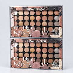 Romantic Color Professional Make-up Especial 40 Colors Eyeshadow Palette