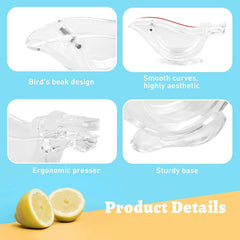 Acrylic Lemon Slice Juicer Manual Lemon Juicer