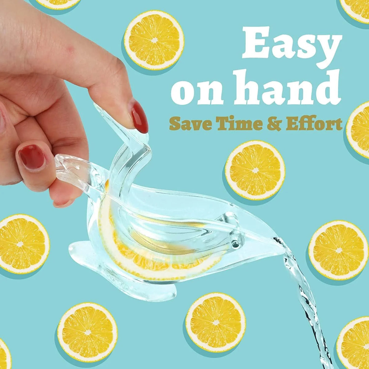 Acrylic Lemon Slice Juicer Manual Lemon Juicer