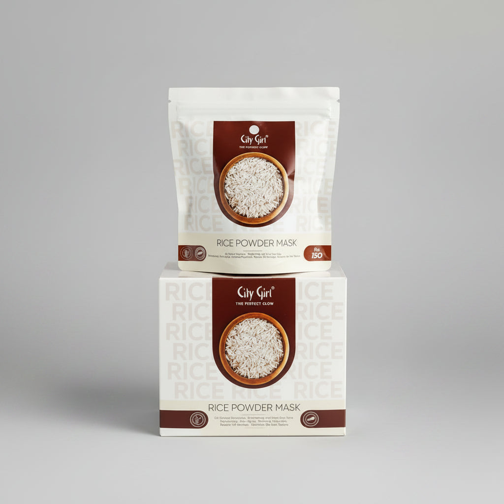 City Girl Rice Powder Mask  - each