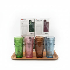 Premium Acrylic Giant Unbreakable Glass Pack of 6