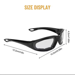 Anti Tear Onion Cutting Goggles & Kitchen Safety Glasses - Each