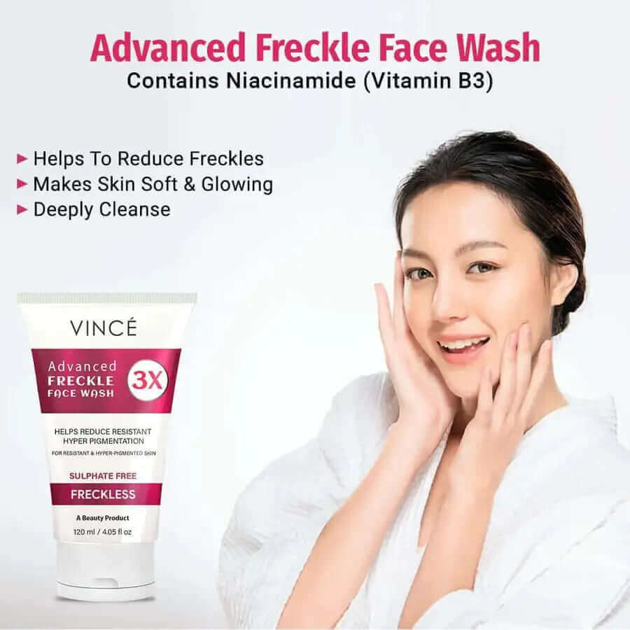 Vince Advanced Freckle Face Wash - 120ml