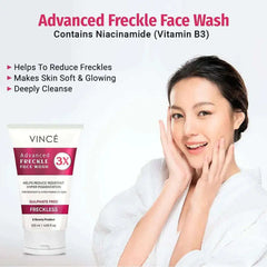Vince Advanced Freckle Face Wash - 120ml