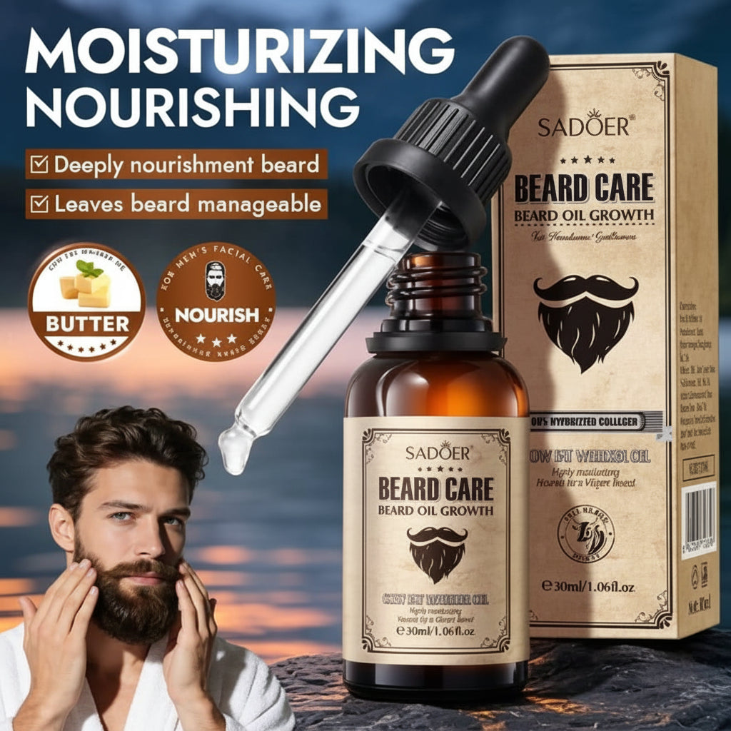 Sadoer Beard Care Beard Oil Growth - 30ml