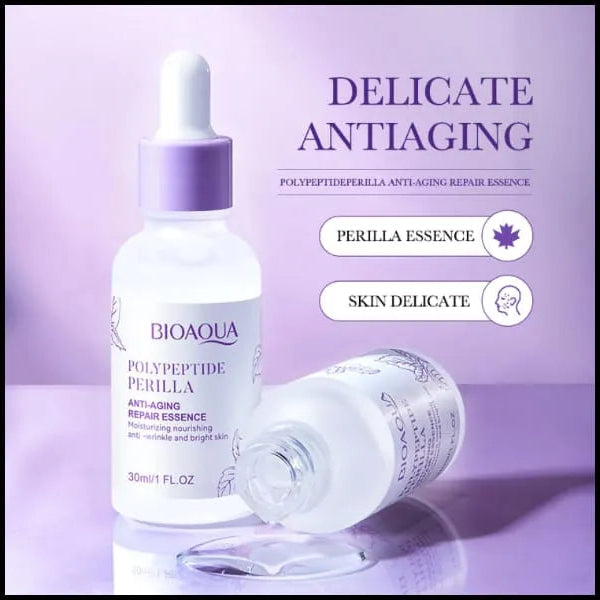 Bioaqua Polypeptide Perilla Anti-Aging Repair Essence Serum - 30ml