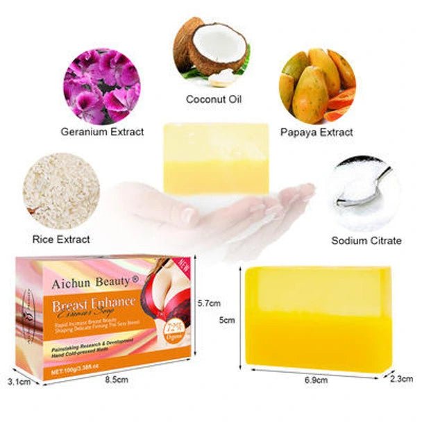Aichun Beauty Breast Enhance Essence Soap - 100g
