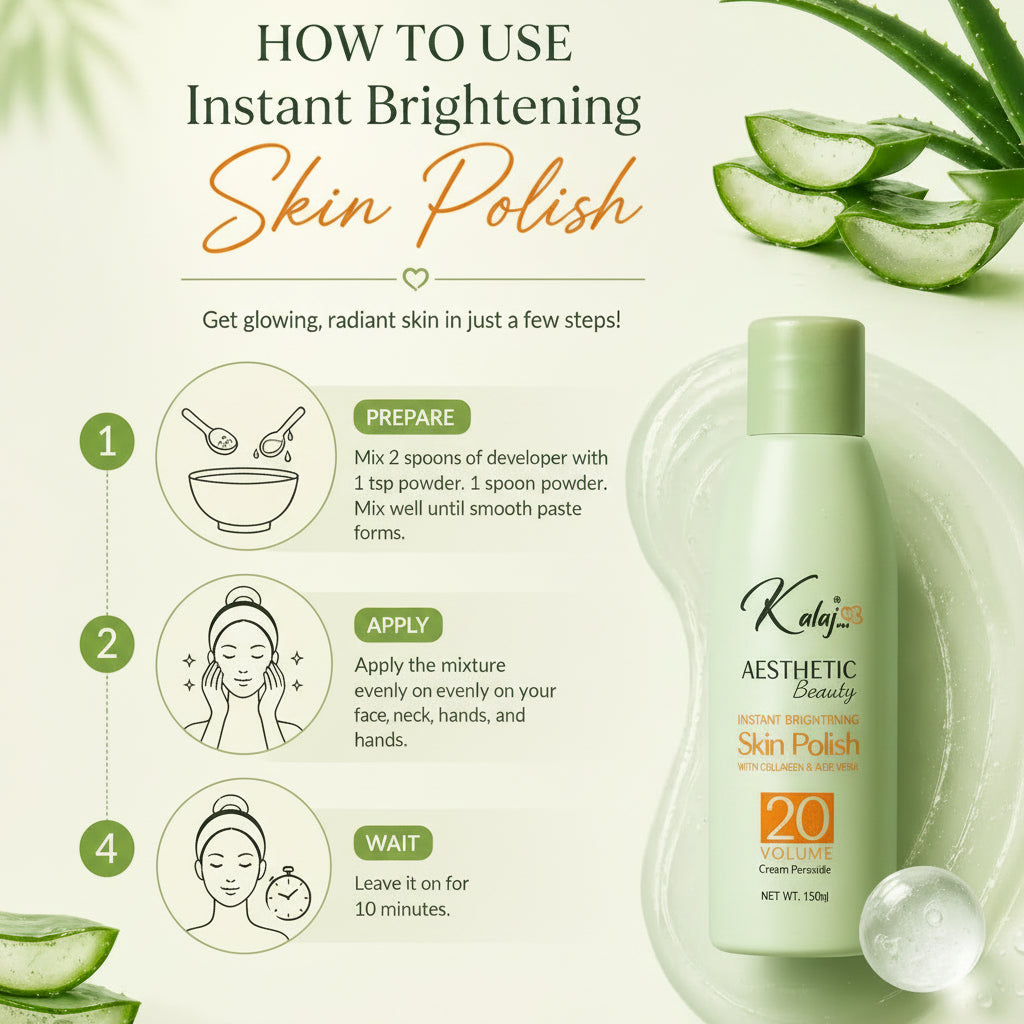Kalaj Glow in Minutes-Instant Brightening Skin Polish