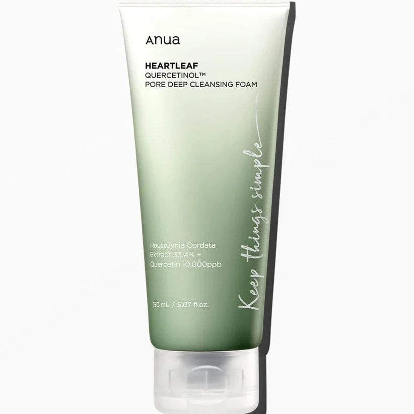 Anua Heartleaf Quercetinol Pore Deep Cleansing Foam - 150ml